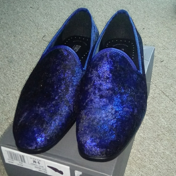 navy blue stacy adams shoes
